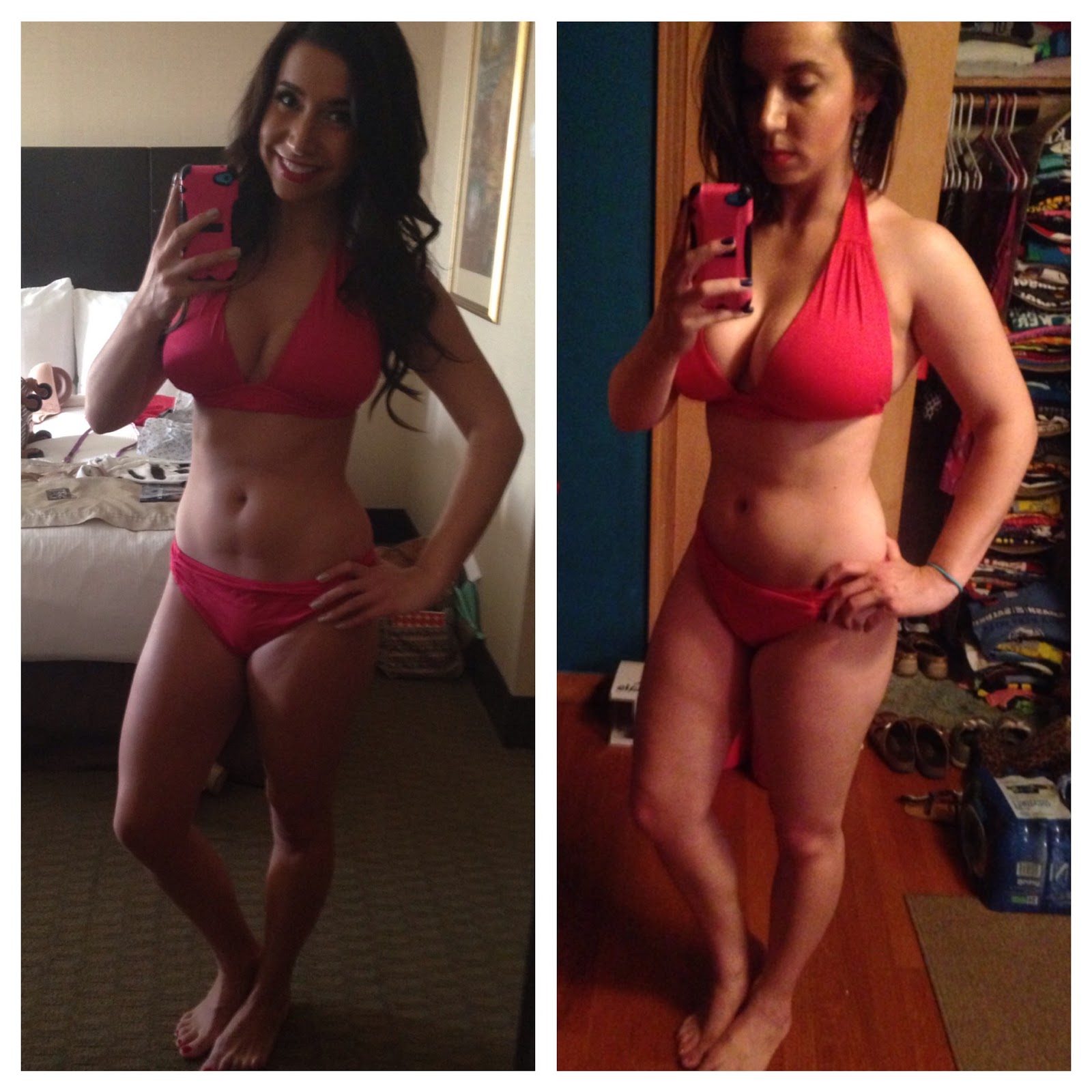 Weight gain from pageant weekend in November to June 19.